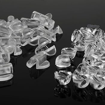 Amazon.co.jp: ヘアゴム ボタン 足 パーツ 丸皿型 ドーム型 2種